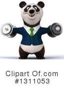 Business Panda Clipart #1311053 by Julos