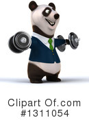 Business Panda Clipart #1311054 by Julos