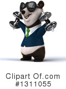 Business Panda Clipart #1311055 by Julos