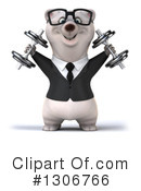 Business Polar Bear Clipart #1306766 by Julos