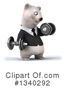 Business Polar Bear Clipart #1340292 by Julos