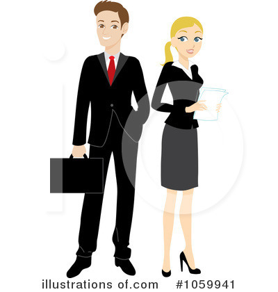 Businesswoman Clipart #1059941 by Rosie Piter