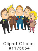 Business Team Clipart #1176854 by BNP Design Studio