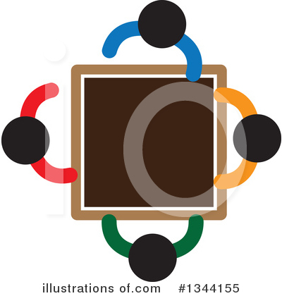 Royalty-Free (RF) Business Team Clipart Illustration by ColorMagic - Stock Sample #1344155