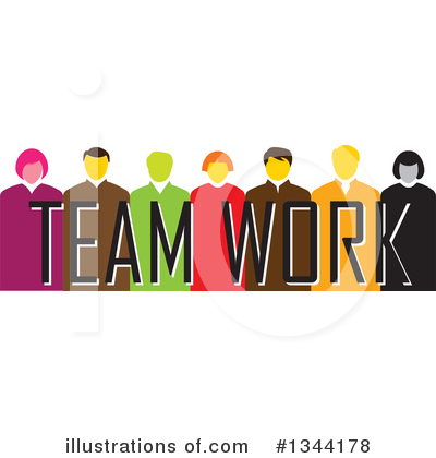 Royalty-Free (RF) Business Team Clipart Illustration by ColorMagic - Stock Sample #1344178
