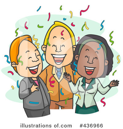 Royalty-Free (RF) Business Team Clipart Illustration by BNP Design Studio - Stock Sample #436966