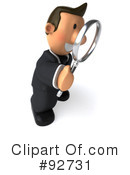 Business Toon Guy Clipart #92731 by Julos