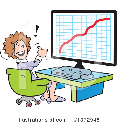 Chart Clipart #1372948 by Johnny Sajem