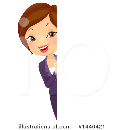 Royalty-Free (RF) Business Woman Clipart Illustration by BNP Design Studio - Stock Sample #1446421