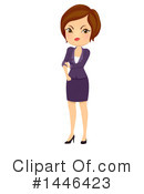 Business Woman Clipart #1446423 by BNP Design Studio