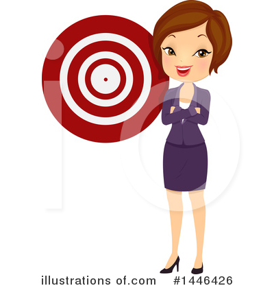 Businesswoman Clipart #1446426 by BNP Design Studio