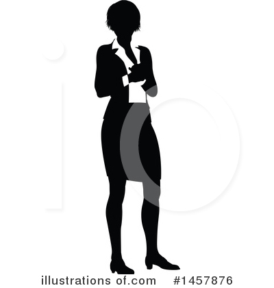 Royalty-Free (RF) Business Woman Clipart Illustration by AtStockIllustration - Stock Sample #1457876