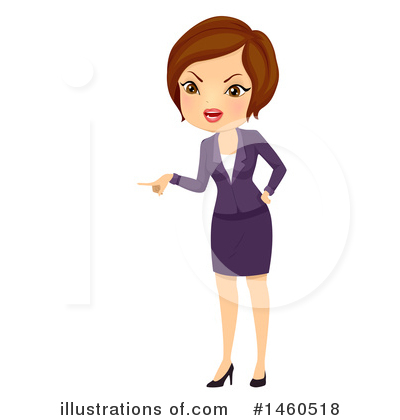 Royalty-Free (RF) Business Woman Clipart Illustration by BNP Design Studio - Stock Sample #1460518