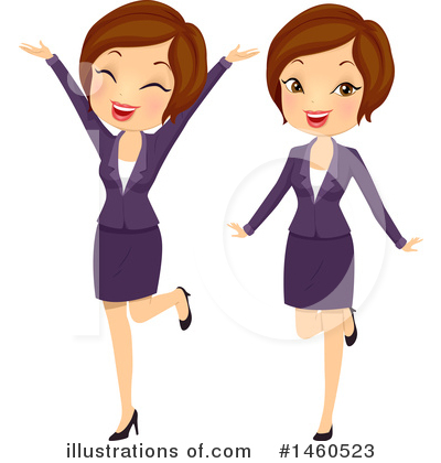 Royalty-Free (RF) Business Woman Clipart Illustration by BNP Design Studio - Stock Sample #1460523