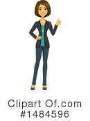 Business Woman Clipart #1484596 by Amanda Kate