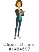 Business Woman Clipart #1484597 by Amanda Kate