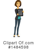 Business Woman Clipart #1484598 by Amanda Kate