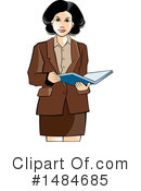 Business Woman Clipart #1484685 by Lal Perera