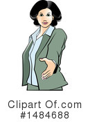 Business Woman Clipart #1484688 by Lal Perera