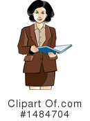 Business Woman Clipart #1484704 by Lal Perera