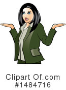 Business Woman Clipart #1484716 by Lal Perera