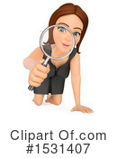 Business Woman Clipart #1531407 by Texelart