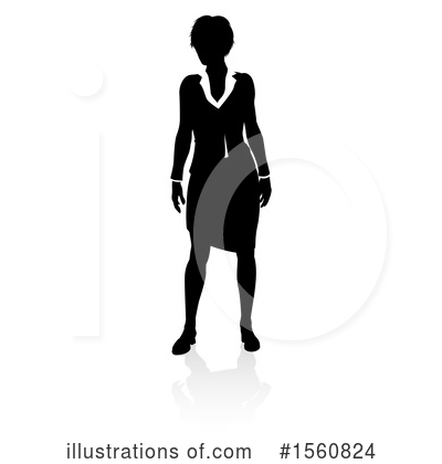 Royalty-Free (RF) Business Woman Clipart Illustration by AtStockIllustration - Stock Sample #1560824