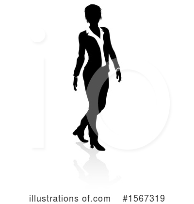 Royalty-Free (RF) Business Woman Clipart Illustration by AtStockIllustration - Stock Sample #1567319