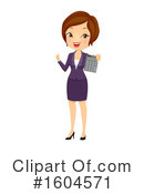 Business Woman Clipart #1604571 by BNP Design Studio