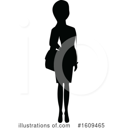 Business Woman Clipart #1609465 by peachidesigns