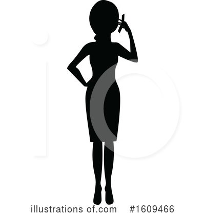 Royalty-Free (RF) Business Woman Clipart Illustration by peachidesigns - Stock Sample #1609466