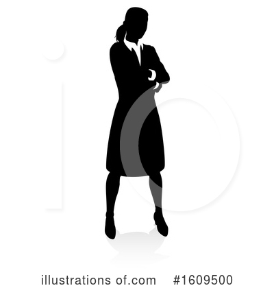 Royalty-Free (RF) Business Woman Clipart Illustration by AtStockIllustration - Stock Sample #1609500
