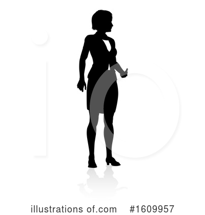 Royalty-Free (RF) Business Woman Clipart Illustration by AtStockIllustration - Stock Sample #1609957