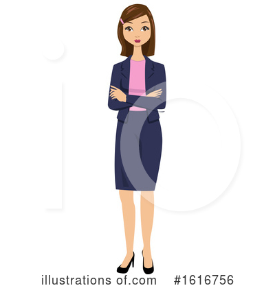 Businesswoman Clipart #1616756 by peachidesigns