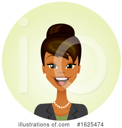 Royalty-Free (RF) Business Woman Clipart Illustration by Amanda Kate - Stock Sample #1625474