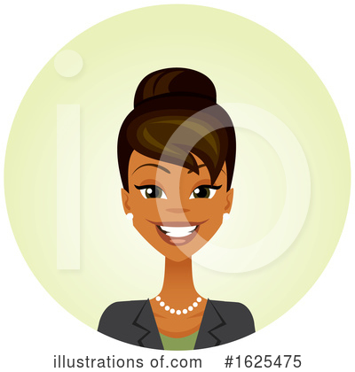 Royalty-Free (RF) Business Woman Clipart Illustration by Amanda Kate - Stock Sample #1625475
