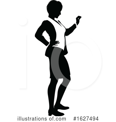 Royalty-Free (RF) Business Woman Clipart Illustration by AtStockIllustration - Stock Sample #1627494
