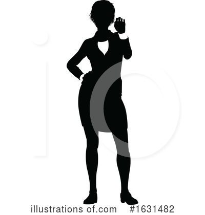 Royalty-Free (RF) Business Woman Clipart Illustration by AtStockIllustration - Stock Sample #1631482
