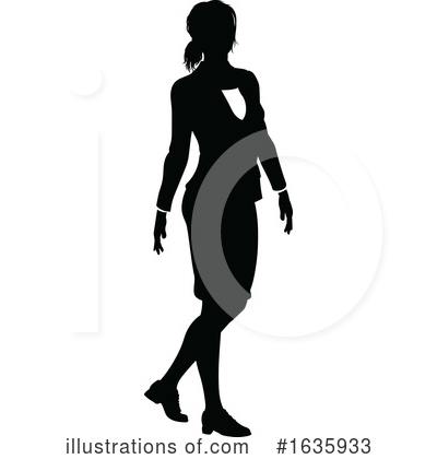 Royalty-Free (RF) Business Woman Clipart Illustration by AtStockIllustration - Stock Sample #1635933