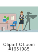 Business Woman Clipart #1651985 by AtStockIllustration