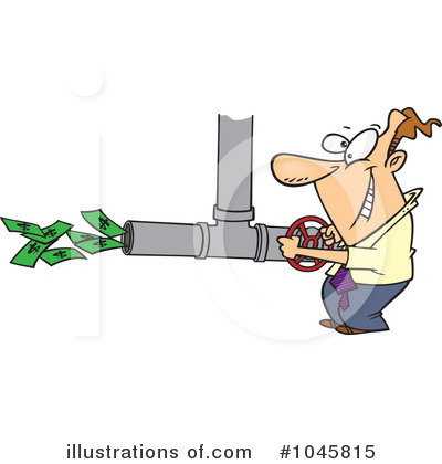Royalty-Free (RF) Businessman Clipart Illustration by toonaday - Stock Sample #1045815