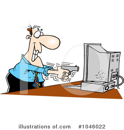 Shooting Clipart #1046022 by toonaday
