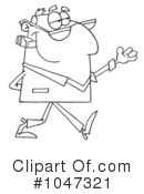 Businessman Clipart #1047321 by Hit Toon