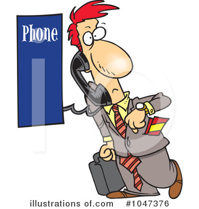 Royalty-Free (RF) Businessman Clipart Illustration by toonaday - Stock Sample #1047376