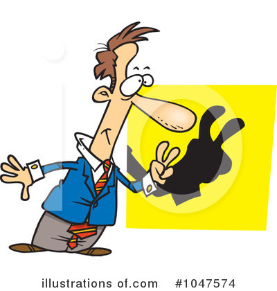 Royalty-Free (RF) Businessman Clipart Illustration by toonaday - Stock Sample #1047574