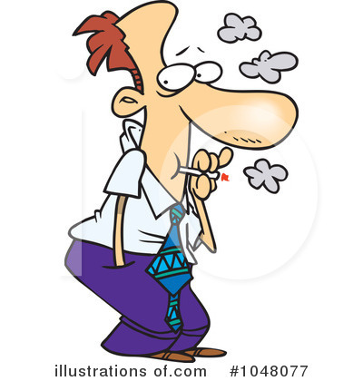 Smoker Clipart #1048077 by toonaday