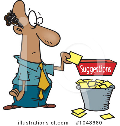 Royalty-Free (RF) Businessman Clipart Illustration by toonaday - Stock Sample #1048680