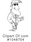 Businessman Clipart #1048704 by toonaday