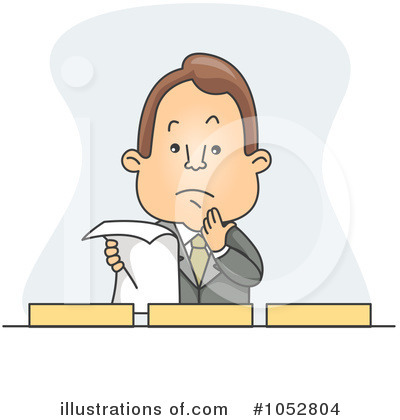 Royalty-Free (RF) Businessman Clipart Illustration by BNP Design Studio - Stock Sample #1052804