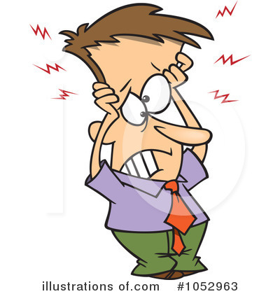 Royalty-Free (RF) Businessman Clipart Illustration by toonaday - Stock Sample #1052963